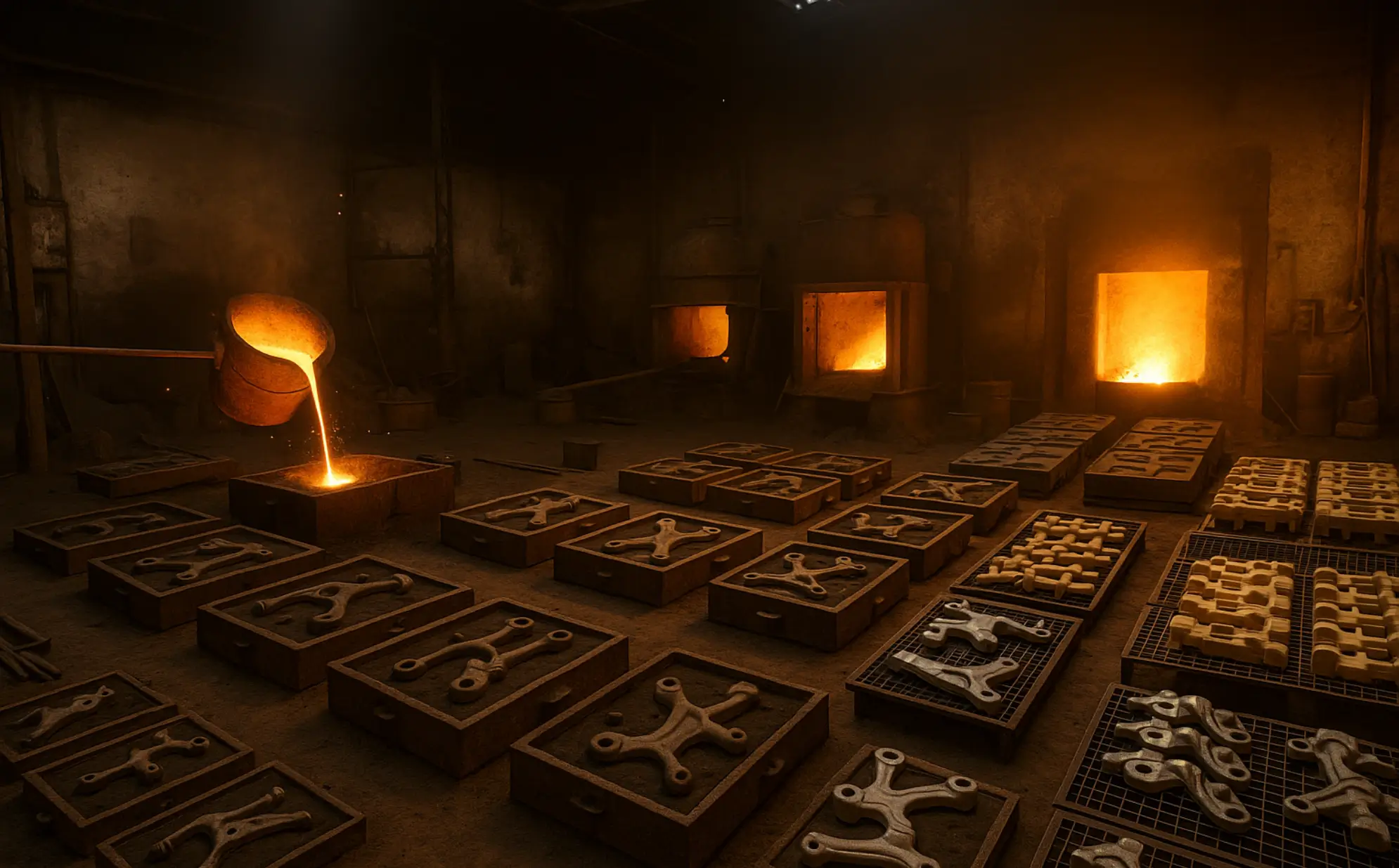 automobile components casting manufacturing