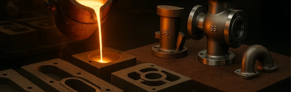 Ferrous Sand Casting for Pump and Valve Components
