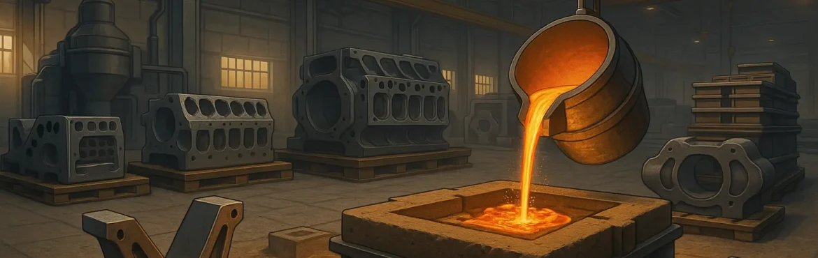 Sand Casting for Heavy Equipment