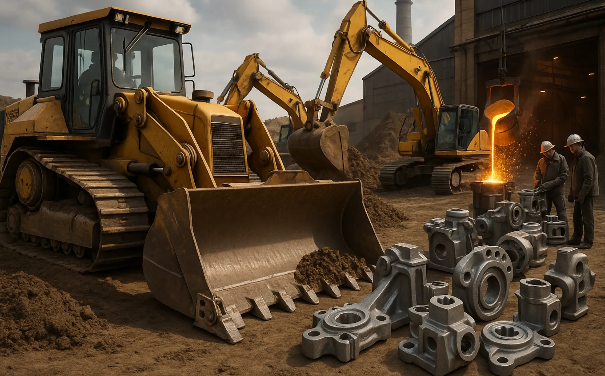 Earth Moving Parts Casting