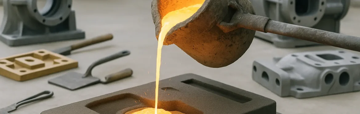 What is the advantage of sand casting