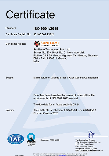 ISO Certificate