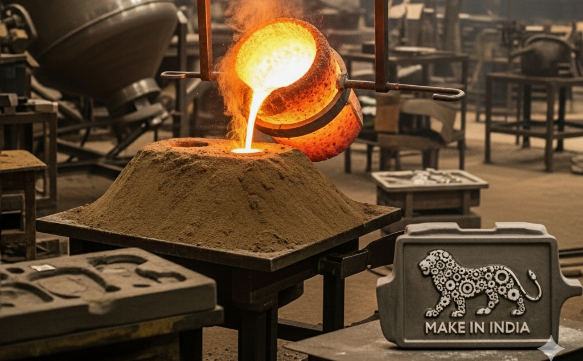 sand casting in India