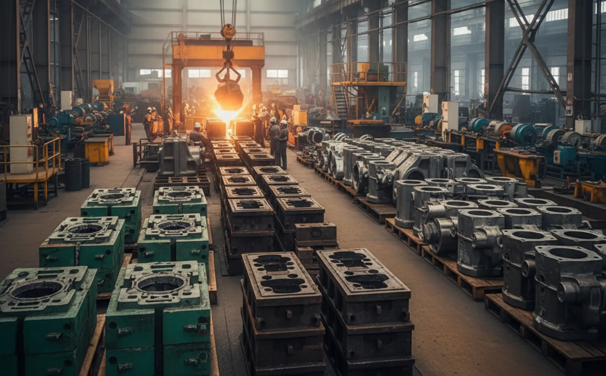 Sand Casting for Large Components