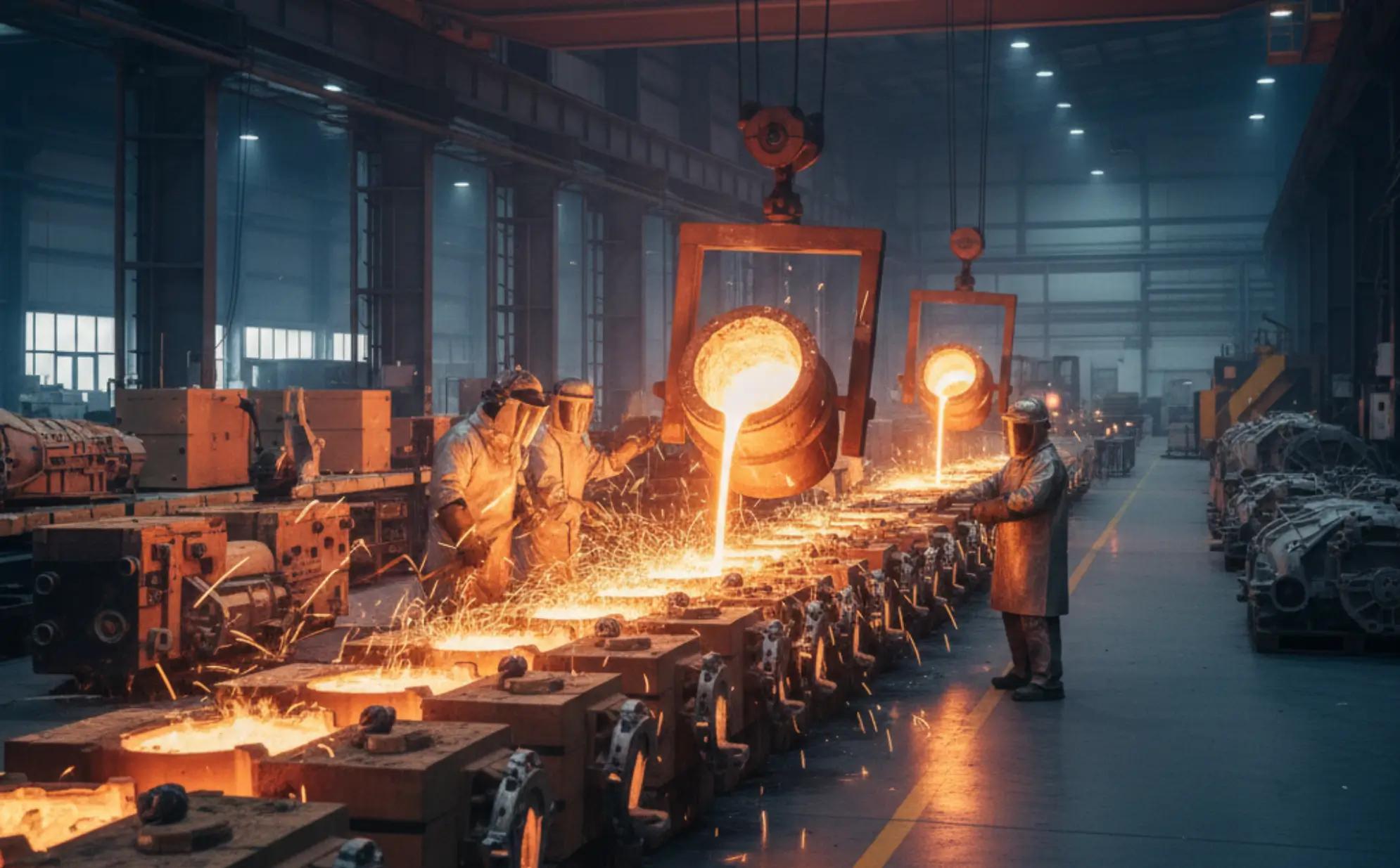 Sand Casting for Automobile Components