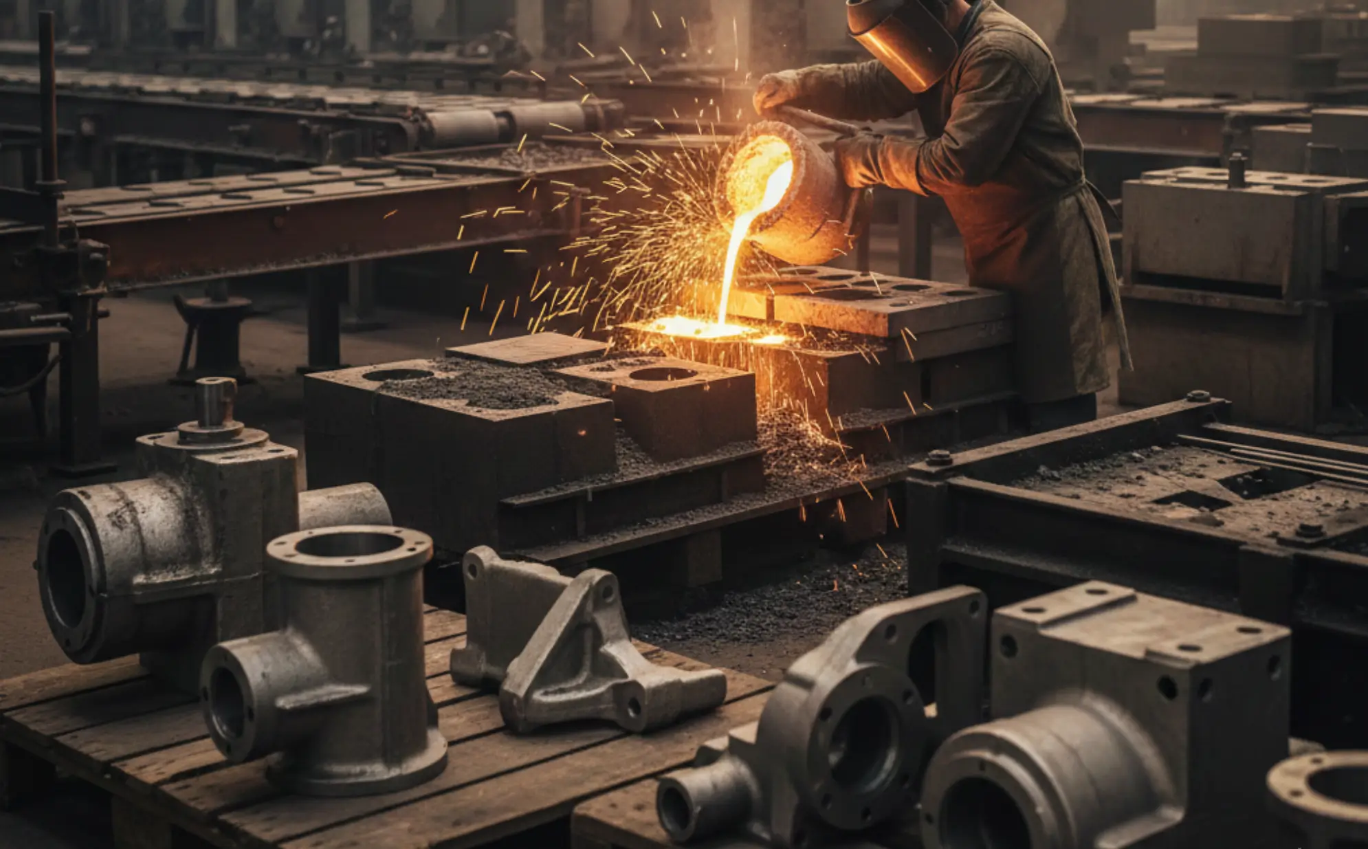 Sand Casting for General Engineering Components