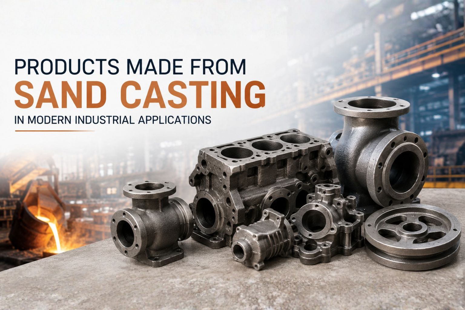 Products Made from Sand Casting